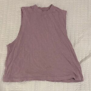 Anthropologie Lilac Muscle Tee